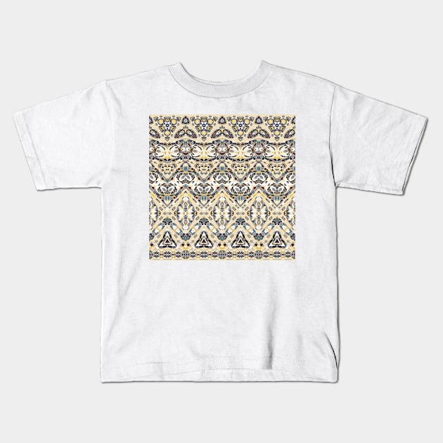 Ethnic patterns in oriental style. Kids T-Shirt by IrinaGuArt